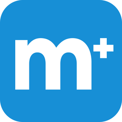 M Plus Matcha logo